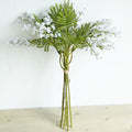 Artificial Acacia Flower Branch – Silk Faux Floral Stem for Home Decor