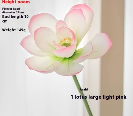 Artificial Lotus Flower & Seed Pod – Silk Faux Floral for Home, Pond & Wedding Decor
